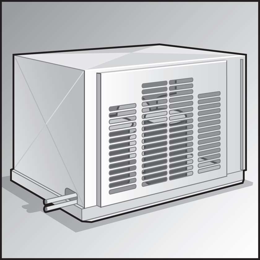 An illustration of a High Efficiency Condensing Unit